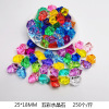 Toy, set, transparent decorations, cartoon colour map, jewelry, playground, with gem