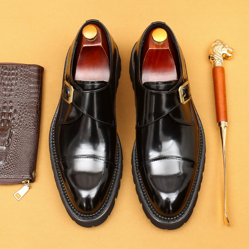 [Предпродажная распродажа] Taobao горячие продажи высококлассные яркие кожаные туфли