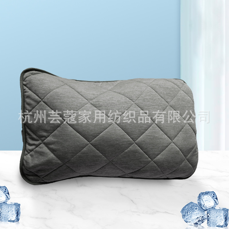 Amazon verano hielo algodón almohada cubierta de almohada casera cubierta de almohada única 48cmx74cm cubierta de núcleo de almohada