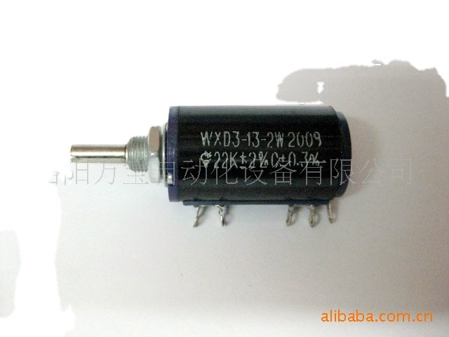 供应 精密多圈可调电位器 滑动变阻器 WXD3-13 2W 22K
