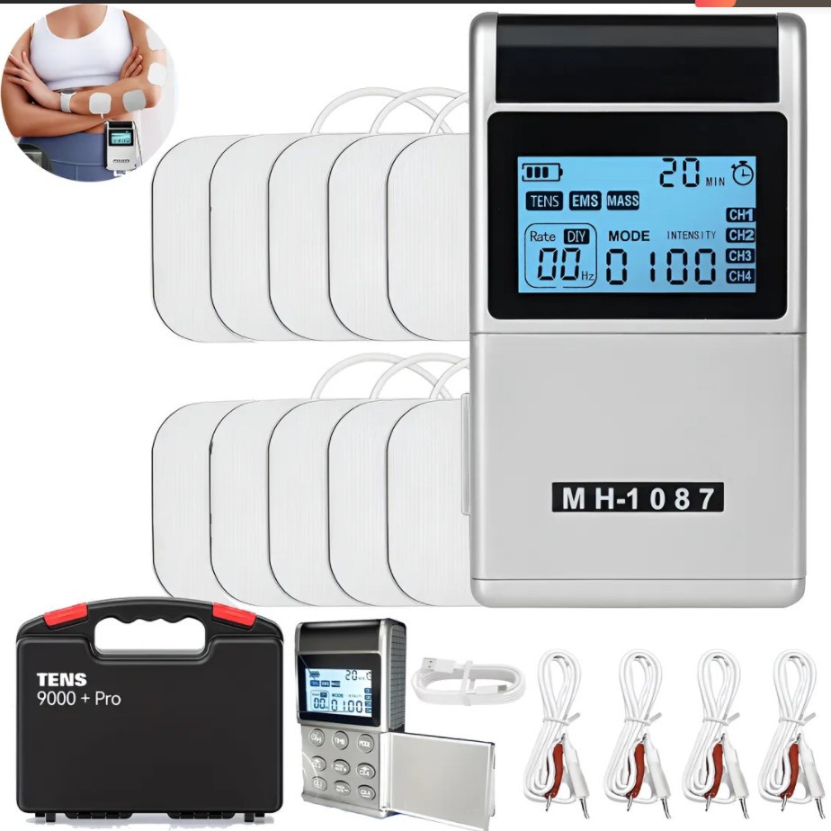 Cross-Border E-Commerce New Mh-1087 48-Mode Four-Channel Massager Amazon Tens9000 Physiotherapy Instrument