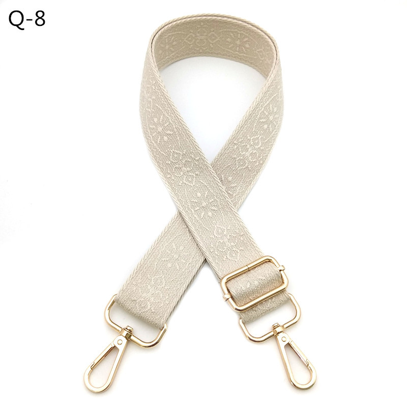 82g Weight Bag Strap Bag Accessories Type Spring Ring Trigger Clasp Closure Clasp Closure Type 1 Piece Quantity Casual, Daily Occasion Polyester Material Geometric Pattern Elegant, Ethnic Style Style 1 Piece Polyester Geometric Spring Ring Trigger Clasp Closure Bag Strap 11