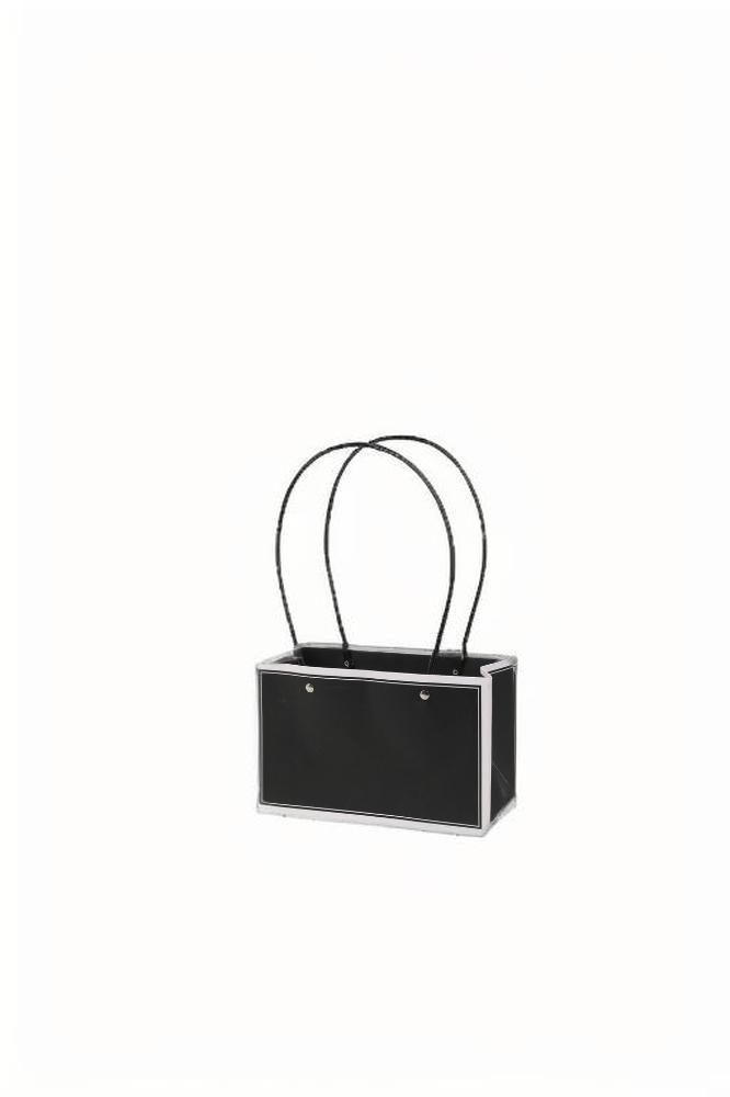 Día de la Madre Macaron Bolsa de arreglos florales portátil Embalaje de flores al por mayor Bolsa de embalaje de ramo impermeable Caja de flores florales Canasta
