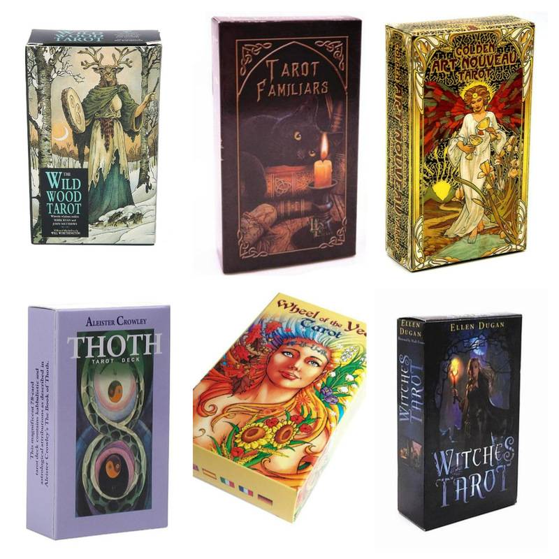 tarot cards English tarot Oracle Card Board Game Card Cross-border E-Commerce