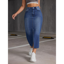 P 12791 Vintage Denim Dress ����ţ�г�ȹŮ�羳����ͨ����