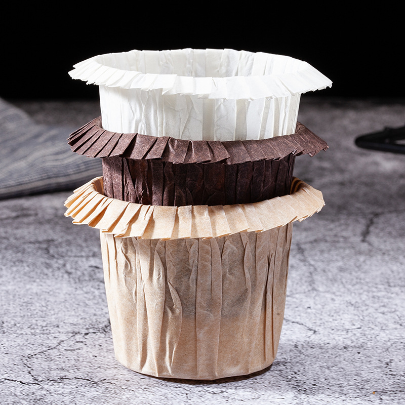 礼帽纸杯蛋糕 翻边玛芬杯麦芬蛋糕纸托卷边马芬杯子蛋糕模具30个