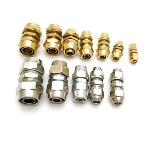Pu Quick Twist Straight through Pneumatic Quick Connector Pneumatic Components Available from Stock