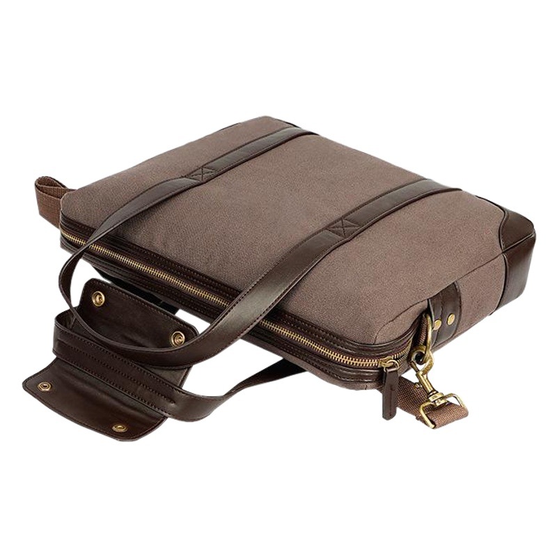 Yuchuangwei New Business Laptop Bag Canvas Laptop Bag Stylish Single Shoulder Crossbody Laptop Bag Multifunctional