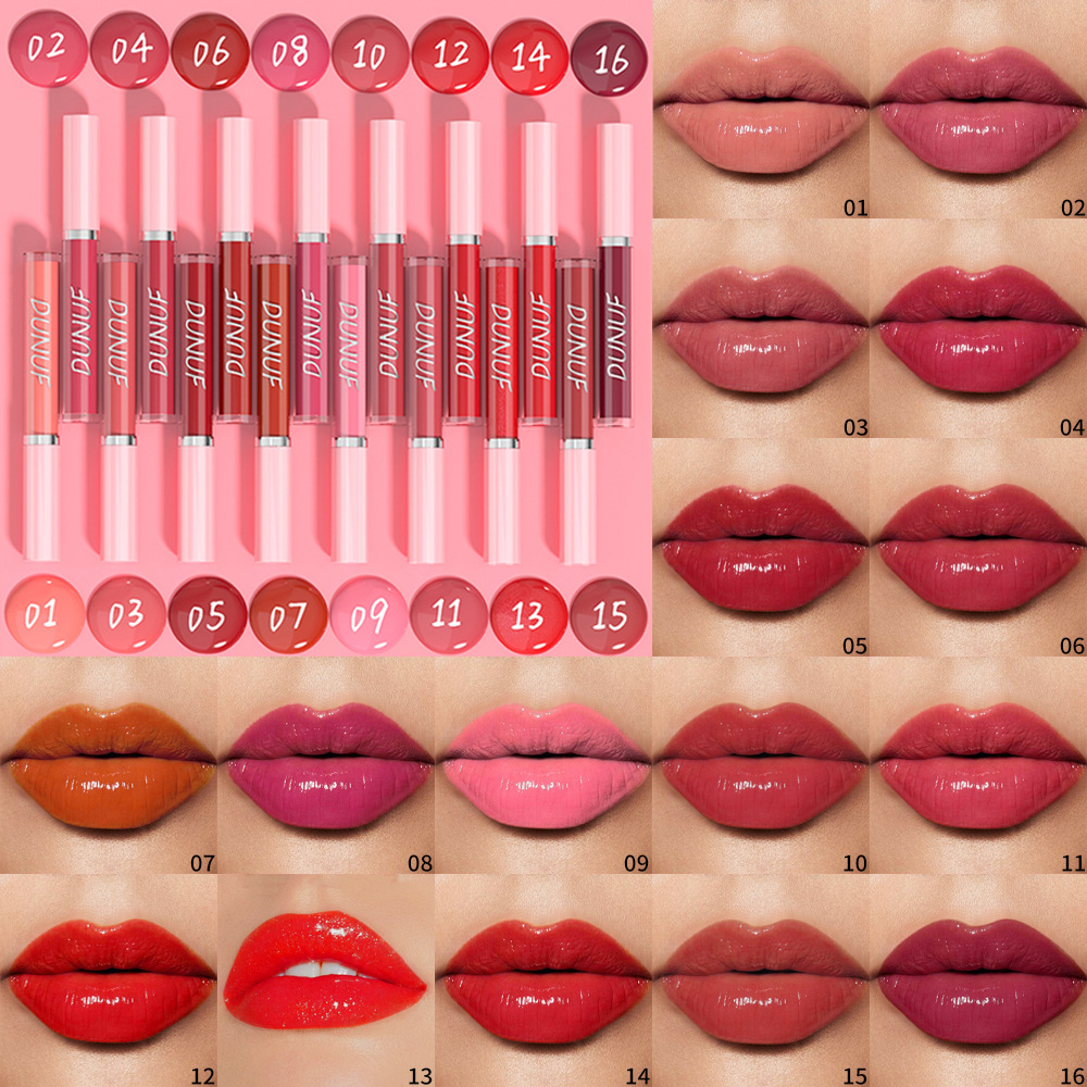 Check out DUNUF 16-color Moisturizing and nourishing Mirror Lip Gloss! Link Disclaimer - For Foreign trade only Item Picture