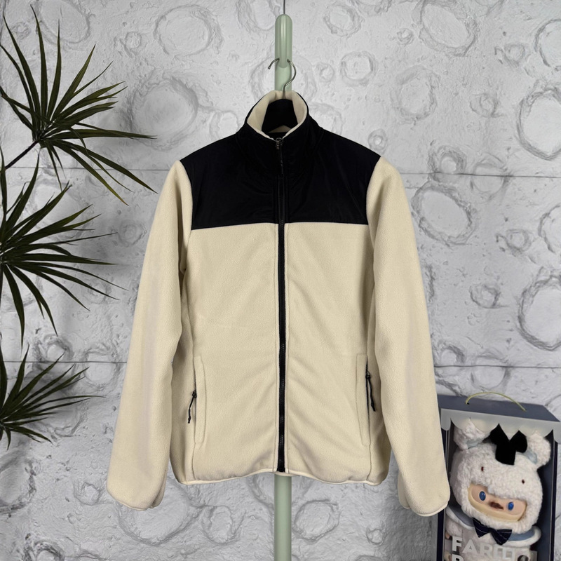 High-Quality North Face 25Ss New Polar Fleece Splicing Jacket Can Be Worn Alone or with a Jacket Factory Direct Sale