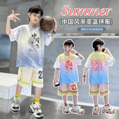 秒 男童精品速干球服2件套