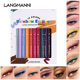 Cross-border exclusive for langmanni 12 color eyeliner set with makeup and matte color eyeliner set
