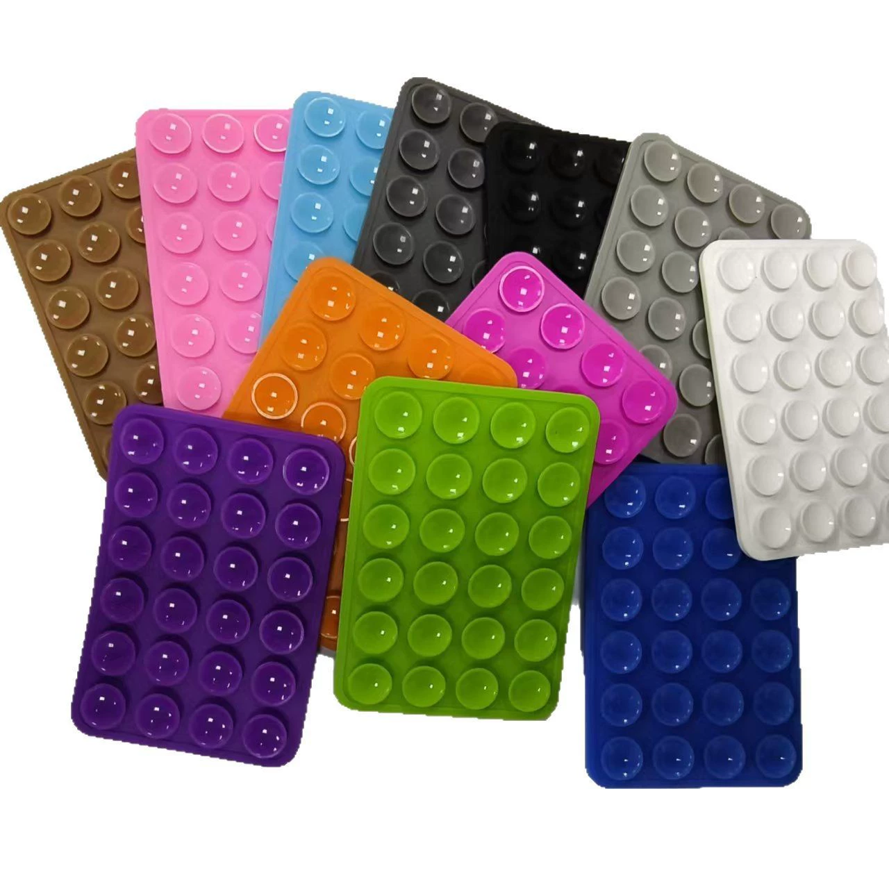 Silicone mobile phone, square universal phone holder, increased thickness