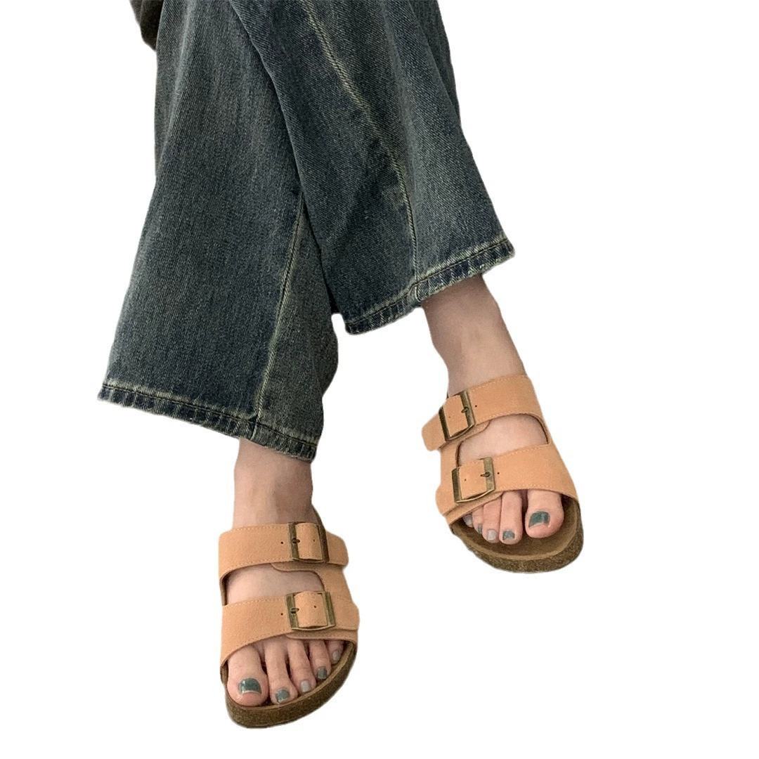 Платформенные сабо, обувь в стиле Birkenstock Boston, повседневные тапочки, подходящие для улицы, весенняя коллекция 2025, тренд сезона