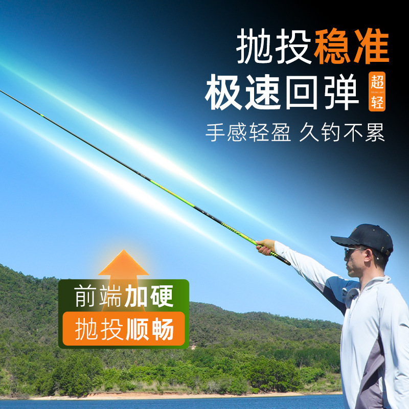 沃鼎GTmini超轻小综合钓鱼竿高碳轻量综合竿超细鲫鱼竿台钓竿手竿|undefined