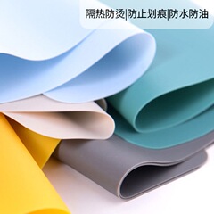シリコン製プレースマット 食品グレード 学生用プレースマット 学校用滑り止めマット 防水・防油 キッチンカウンター用耐性