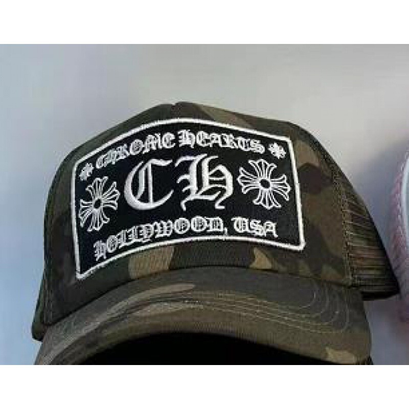 Chrome hearts 美式潮牌新款情侣夏季trucker cap 遮阳帽现货批发|undefined