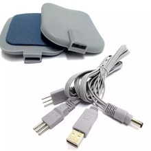 USB与5.5圆金属头加热线和板光波理疗仪配件健博优德圣兰中博中盟
