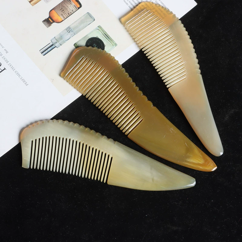 Factory wholesale white yak angle combs small corner tip with sharp tail combed tail tail massage smooth hair comb
