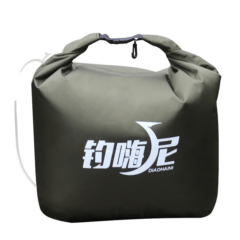Bolsa de pescado vivo engrosada de oxígeno portátil de pesca bolsa de pesca plegable bolsa de pesca pesca bolsa de pesca barril de pesca suministros de pesca comercio exterior
