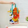 Handheld brand cartoon beach one-shoulder bag PVC, with little bears