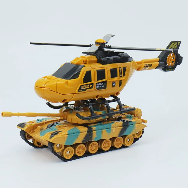 Helicopter, tank