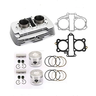Cross-Border Motorcycle Cylinder Ca250 Middle Cylinder Cmx250 Suitable for Honda Rebel250Cbt125 Cbt150 (Cylinder and parts)