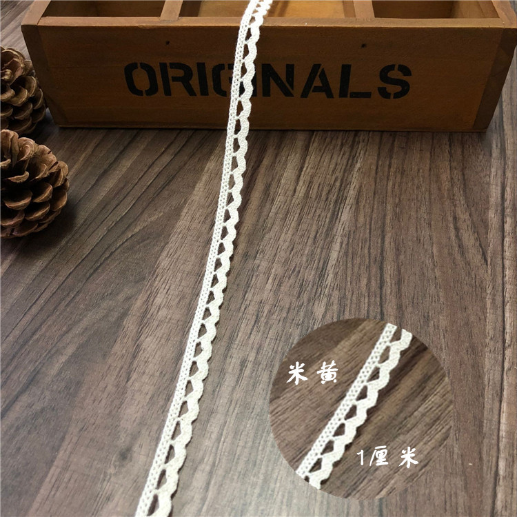 1cm A variety of exquisite cotton embroidered lace