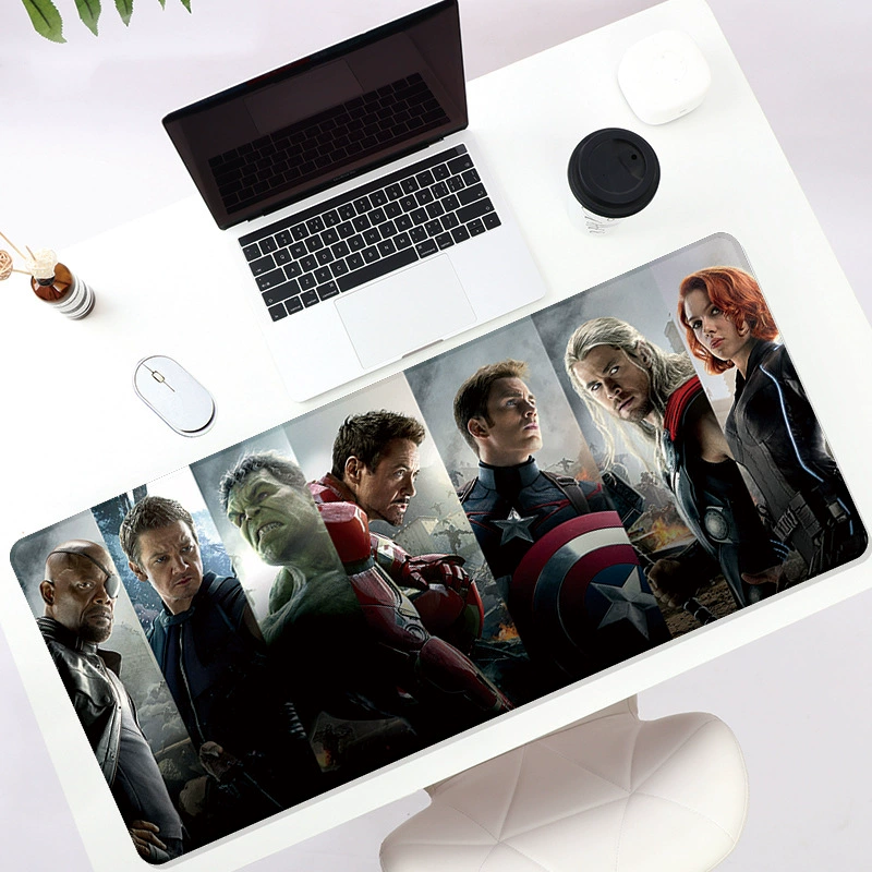 Waterproof big heroes, mouse, keyboard, Marvel, increased thickness