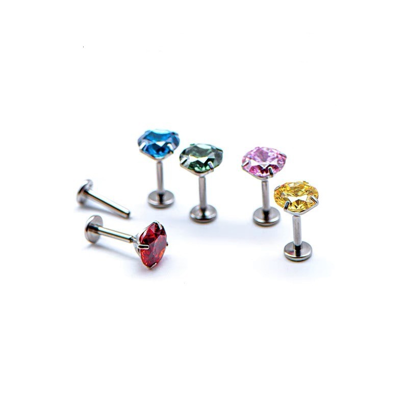 Titanium Steel Ear Studs 4