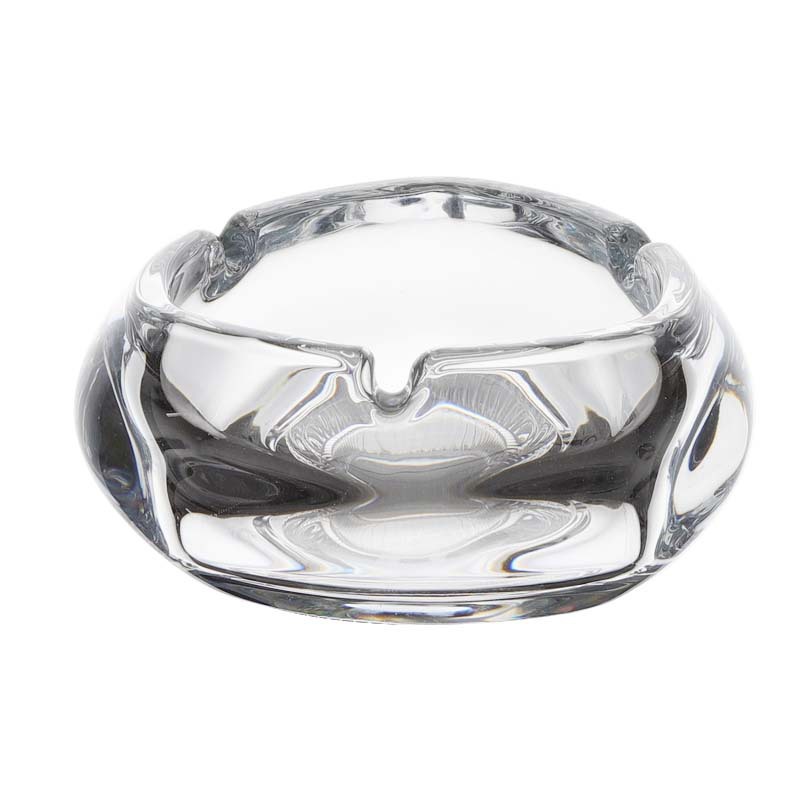 Cenicero de vidrio cenicero de hotel comercial oficina creativo simple sala de estar del hogar en forma de melocotón cenicero anti-polvo