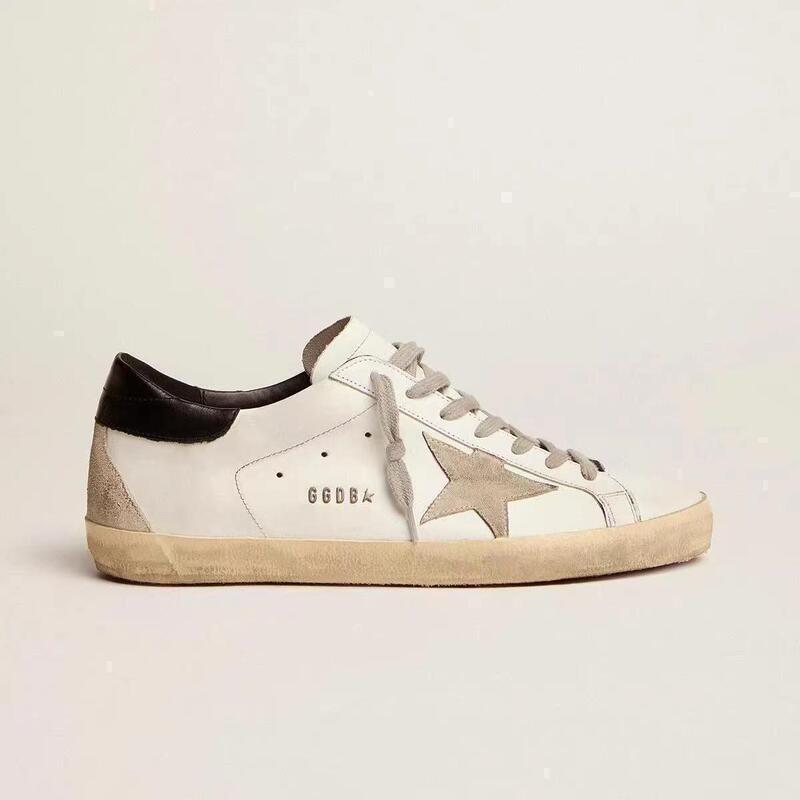 Ggdb Popular 2024 Small Dirty Shoes Women's Star Sneakers Couple Genuine Leather White Shoes Men's Inner Distressed Retro Heightening Ggdb Popular 2024 Small Dirty Shoes Women's Star Sneakers Couple Genuine Leather White Shoes Men's Inner Distressed Retro Heightening
