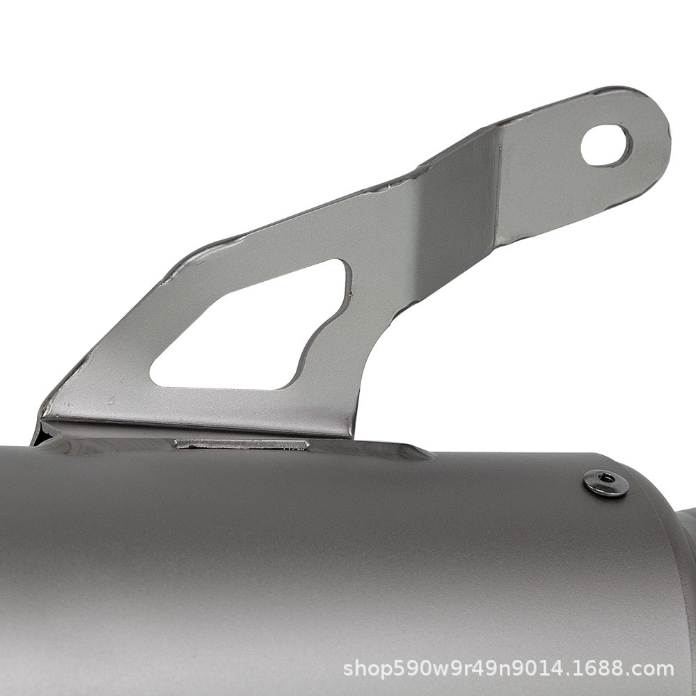 Suitable for Motorcycle Exhaust Pipe Modification S1000Rr Titanium Alloy Flower Cover Integrated 19-26 Years 60mm