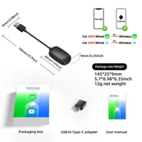 Трансграничная Android Apple auto box автомобильная навигация carplay оригинальный автомобильный проводной к беспроводному умному адаптеру кабель