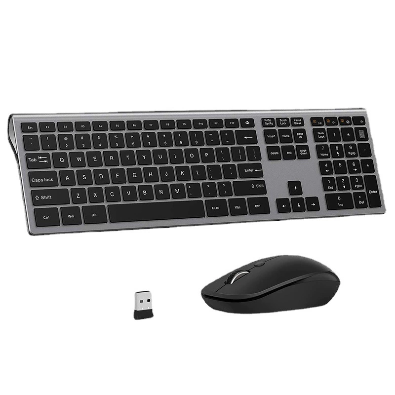 109 -key wireless 2.4G key mouse set USB, plug and play with wireless keyboard mouse set, one piece
