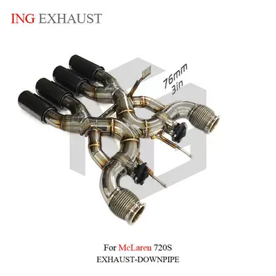 Exhaust pipe upgraded version 765LT 3.8T