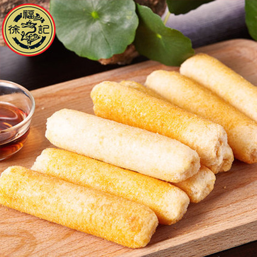 Xiaofuji Rice Grit Energy Bar, Rice Fruit Roll Sandwich Cookies, Puff Pancake, Snack Food Bulk