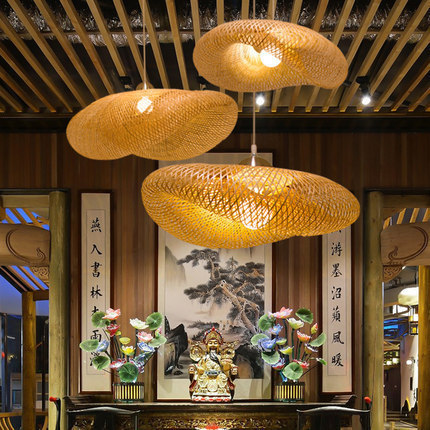 Bamboo Chandelier Chinese Zen Tea Room Lamp Southeast Asian Restaurant Hotel Homestay Style Japanese Bamboo Hot Pot Lamp Bamboo Chandelier Chinese Zen Tea Room Lamp Southeast Asian Restaurant Hotel Homestay Style Japanese Bamboo Hot Pot Lamp