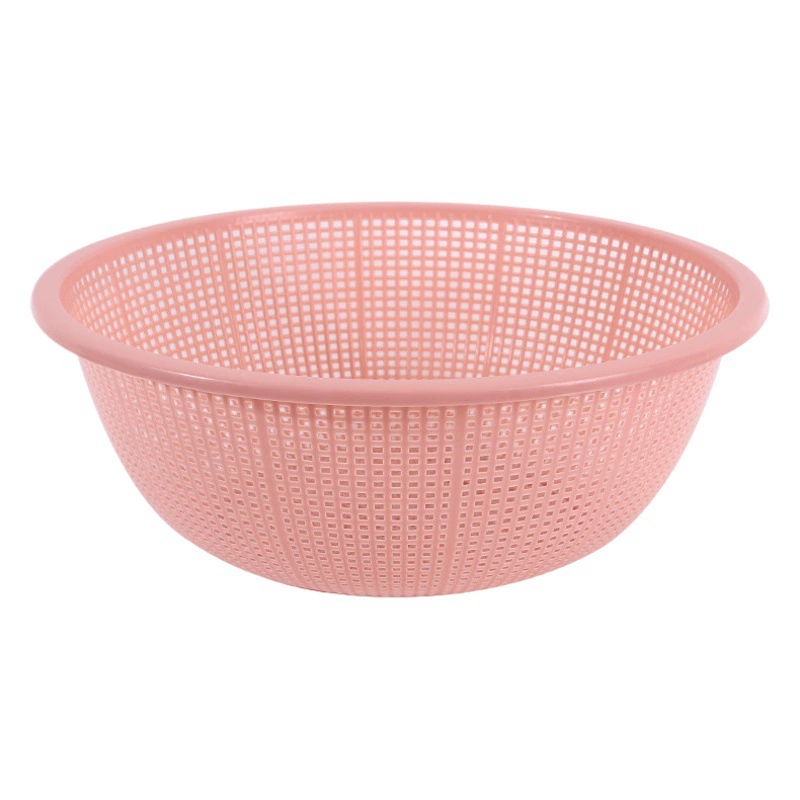 Круглая раковина для мытья риса, пластиковая сливная корзина, большая кухонная раковина для хранения фруктов и овощей, корзина для мытья овощей, острая корзина для горячих закусок, коммерческая