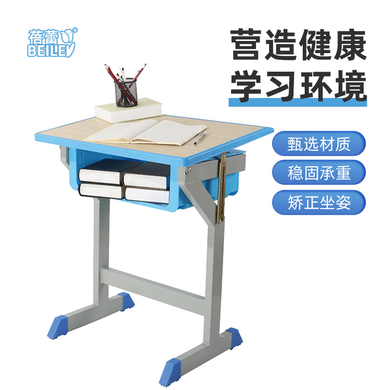 Student painting table single painting desk and chair can be tilted and lifted art training class sketch sketch art table