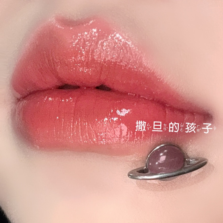 Pointed titanium steel lip stud product view