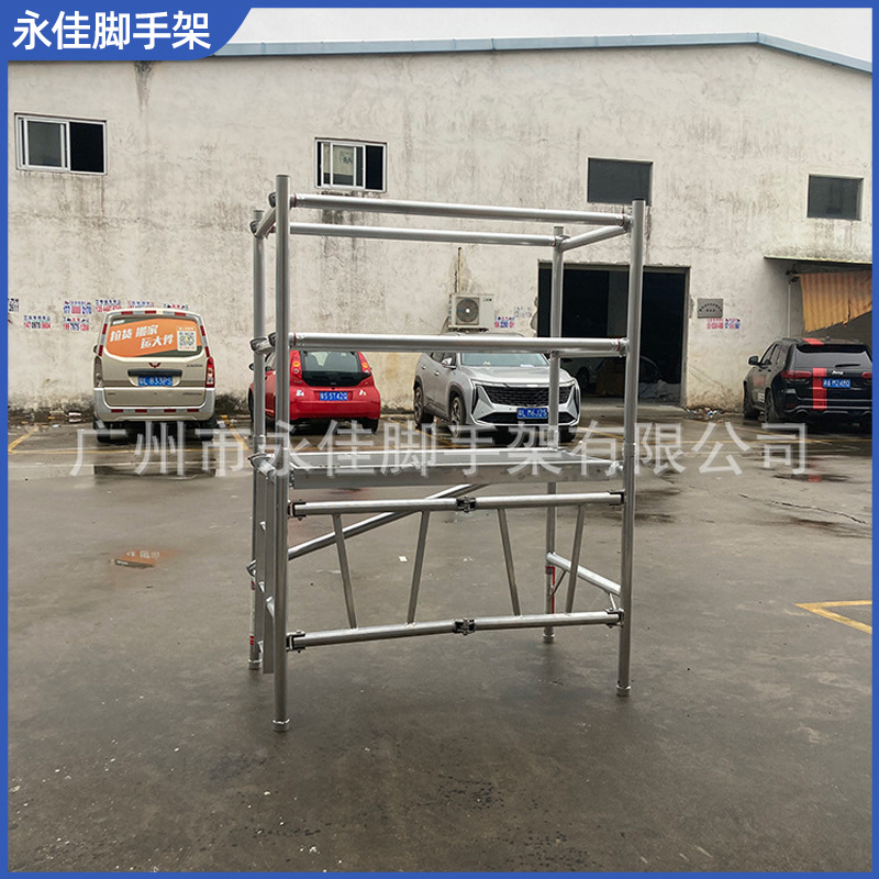 厂家销售梯形脚手架门式镀锌脚手架移动脚手架装修架批发