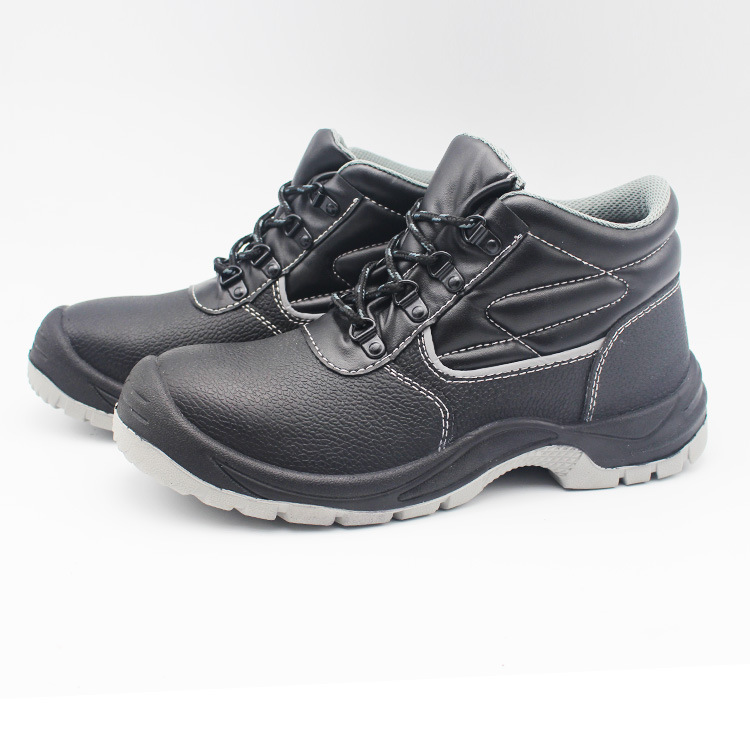 Exportación de comercio exterior con la lengua zapatos de protección laboral anti-aplastamiento anti-perforación polvo impermeable seguridad zapatos de trabajo