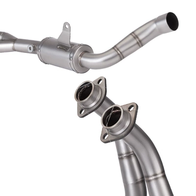 Pipe End Muffler Combination — Motorcycle exhaust pipe