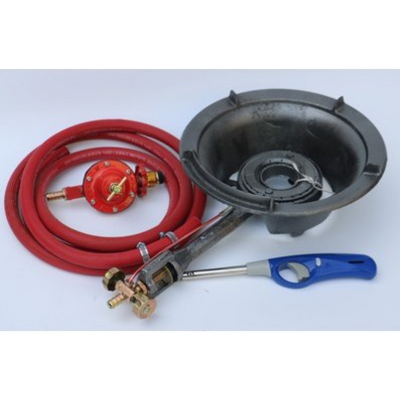 핸드 포인트 25cm + 파이프 + 고압 밸브 + 가정용 점화 건