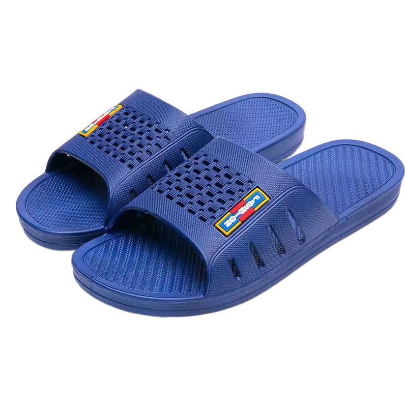 Мужские летние тапочки, нескользящие, на толстой подошве, износостойкие, домашние сандалии, подходят для торговых точек, гостиничных ванных комнат, оптовая продажа тапочек из ПВХ.