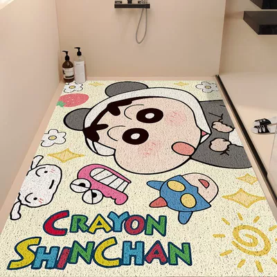 Avtomobil döşəmə paspasları — Mat, Stain-Resistant and Easy to Maintain - cute-panda-head-xiaoxin-4060cm-bathroom-wire-circle