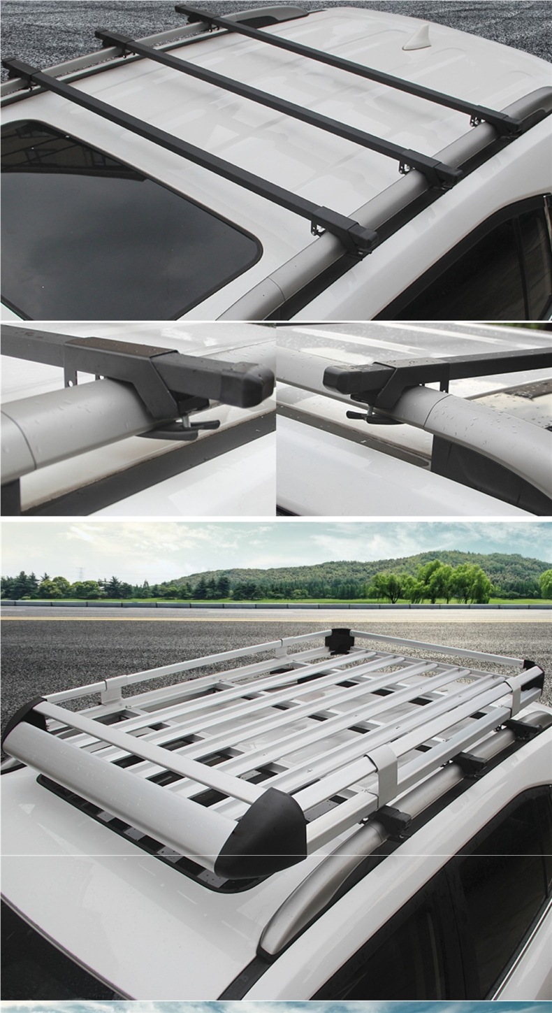 Car Roof Rack Suv Universal Car Travel Frame Shelf Special Luggage Frame Basket Roof Rack Modification