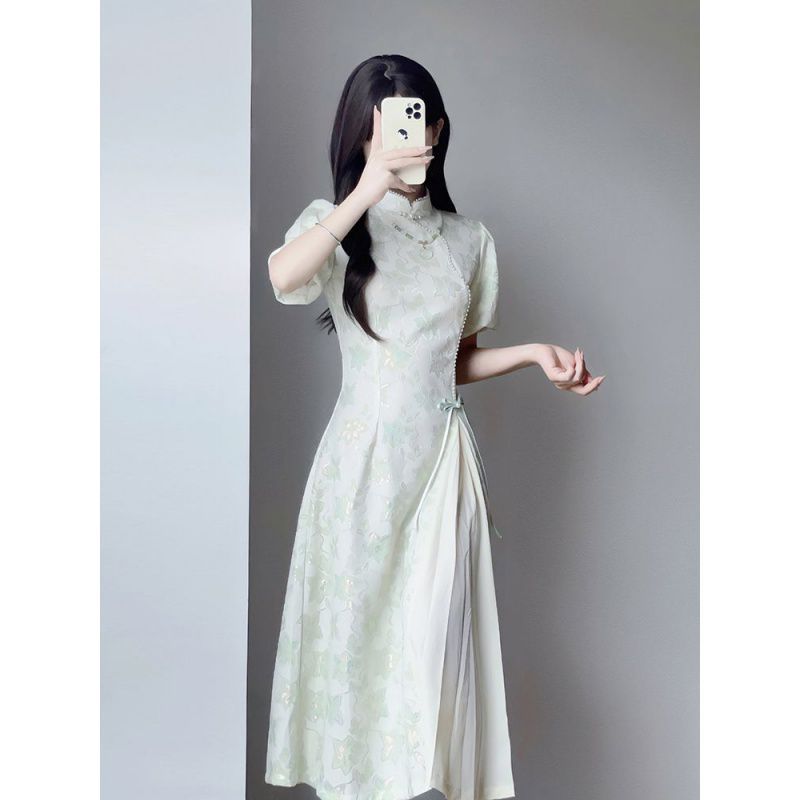 Spring summer cheongsam