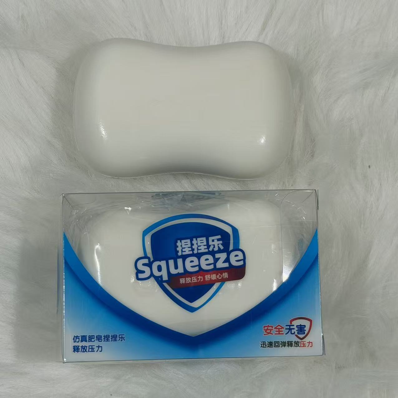 Humedecido suave fragancia pegajosa lenta imitación barra de mantequilla de rebote lento pellizco Le alivio de compresión modelo accesorios humedecido suave sensación de regalo